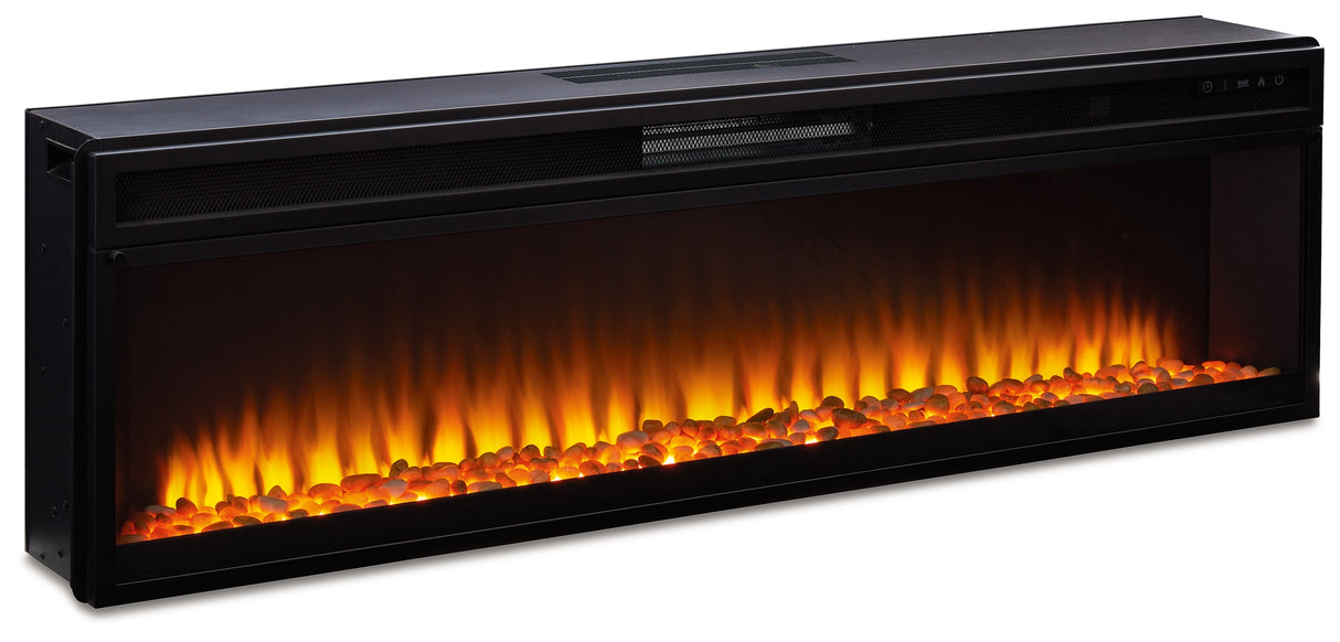 Entertainment Black Accessories Electric Fireplace Insert