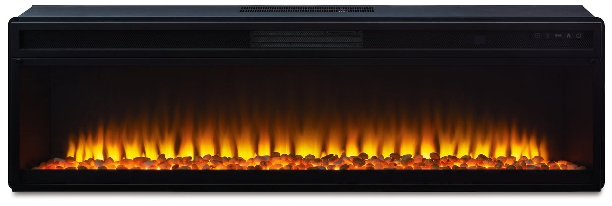 Entertainment Black Accessories Electric Fireplace Insert