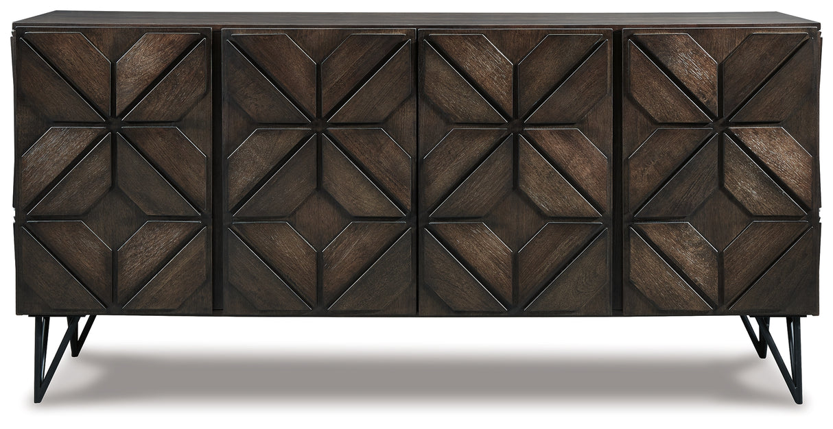 Chasinfield Dark Brown 72" Tv Stand