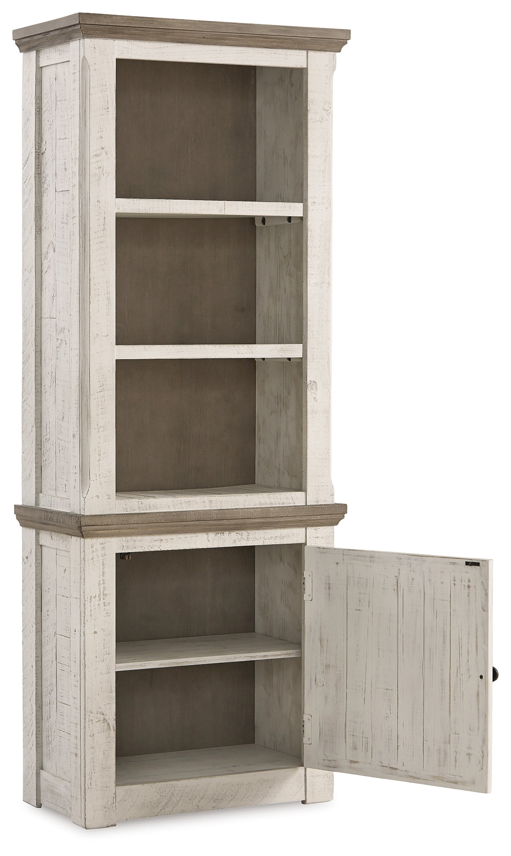 Havalance Two-Tone Right Pier Cabinet