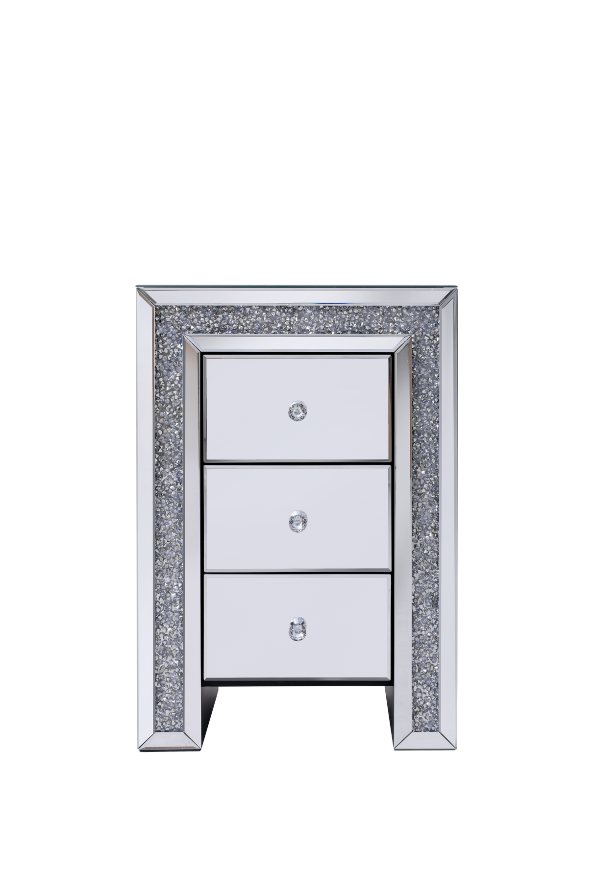 Crushed Diamonds LED Bedside Table