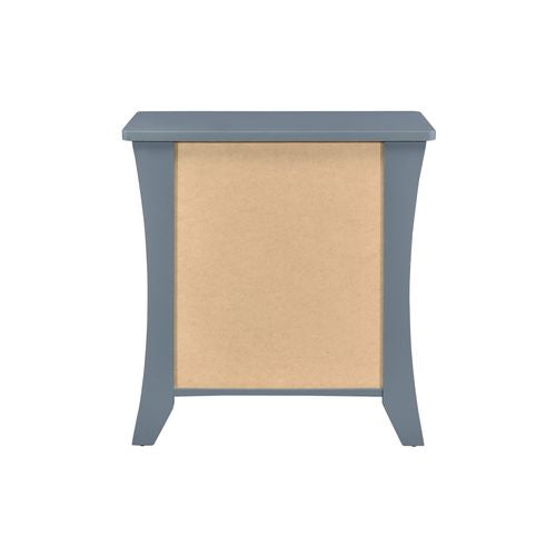 Colt Gray Finish Accent Table