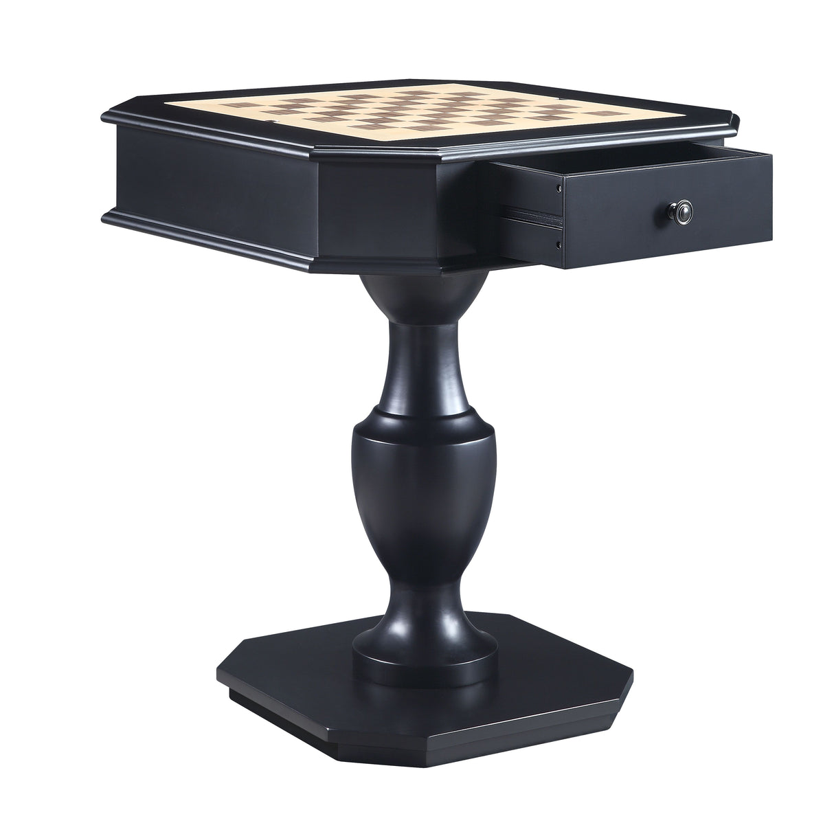 Galini Black Finish Gaming Table