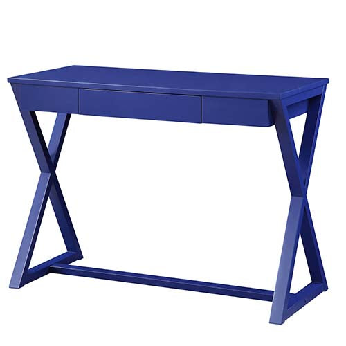 Nalo Twilight Blue Finish Console Table