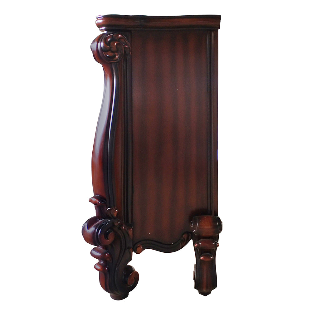 Versailles Cherry Oak Finish Fireplace