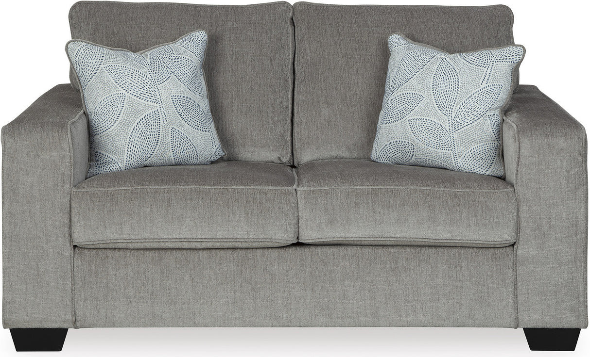 Altari Living Room Set In Alloy