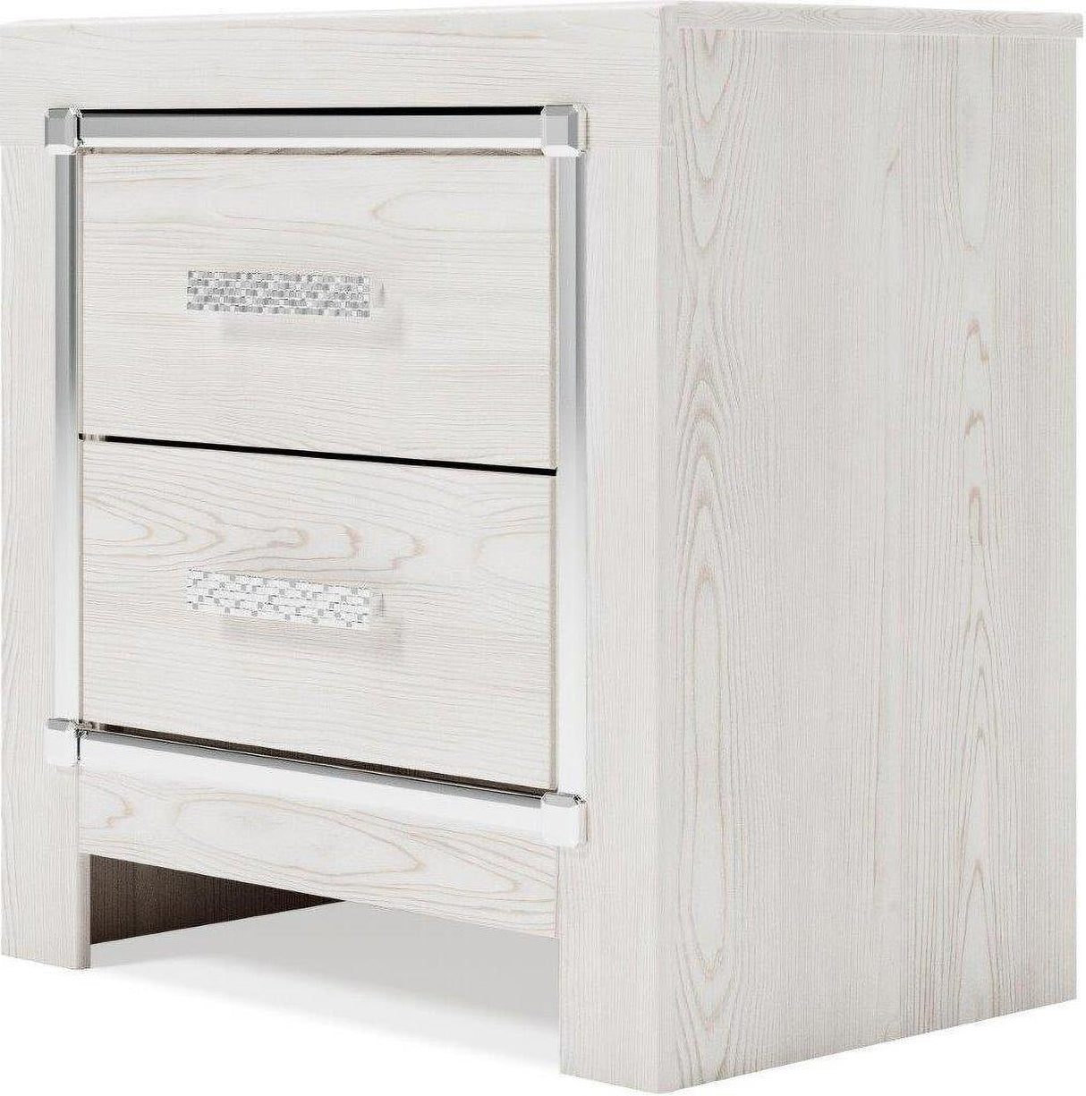 Altyra Panel Bedroom Set In White