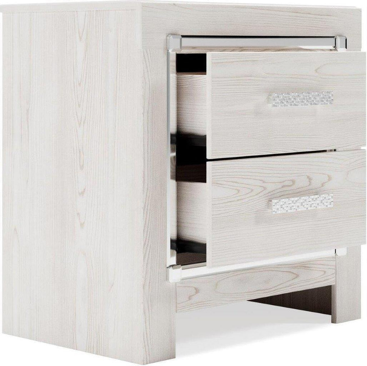 Altyra Panel Bedroom Set In White