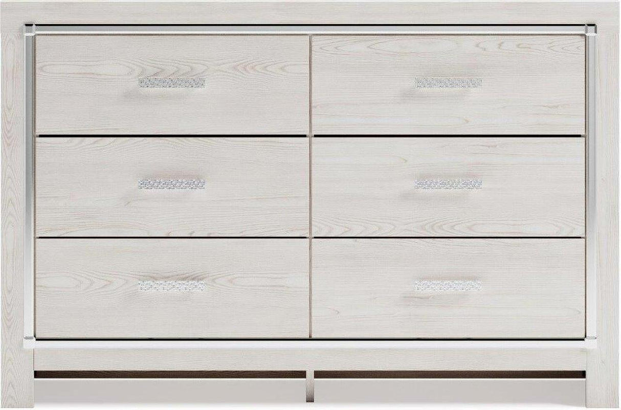 Altyra Panel Bedroom Set In White