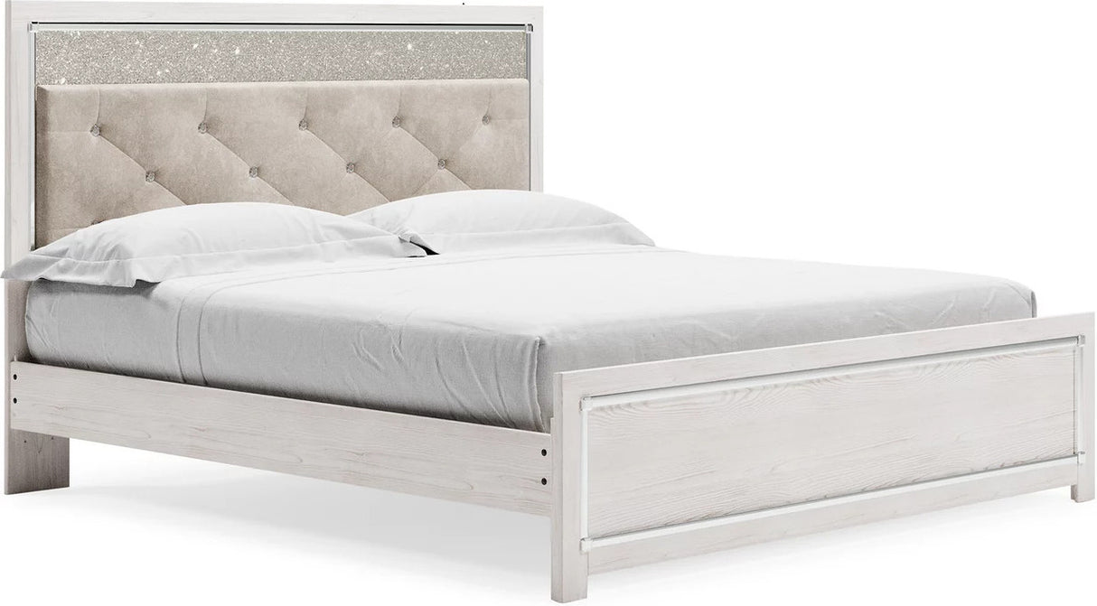 Altyra Panel Bedroom Set In White