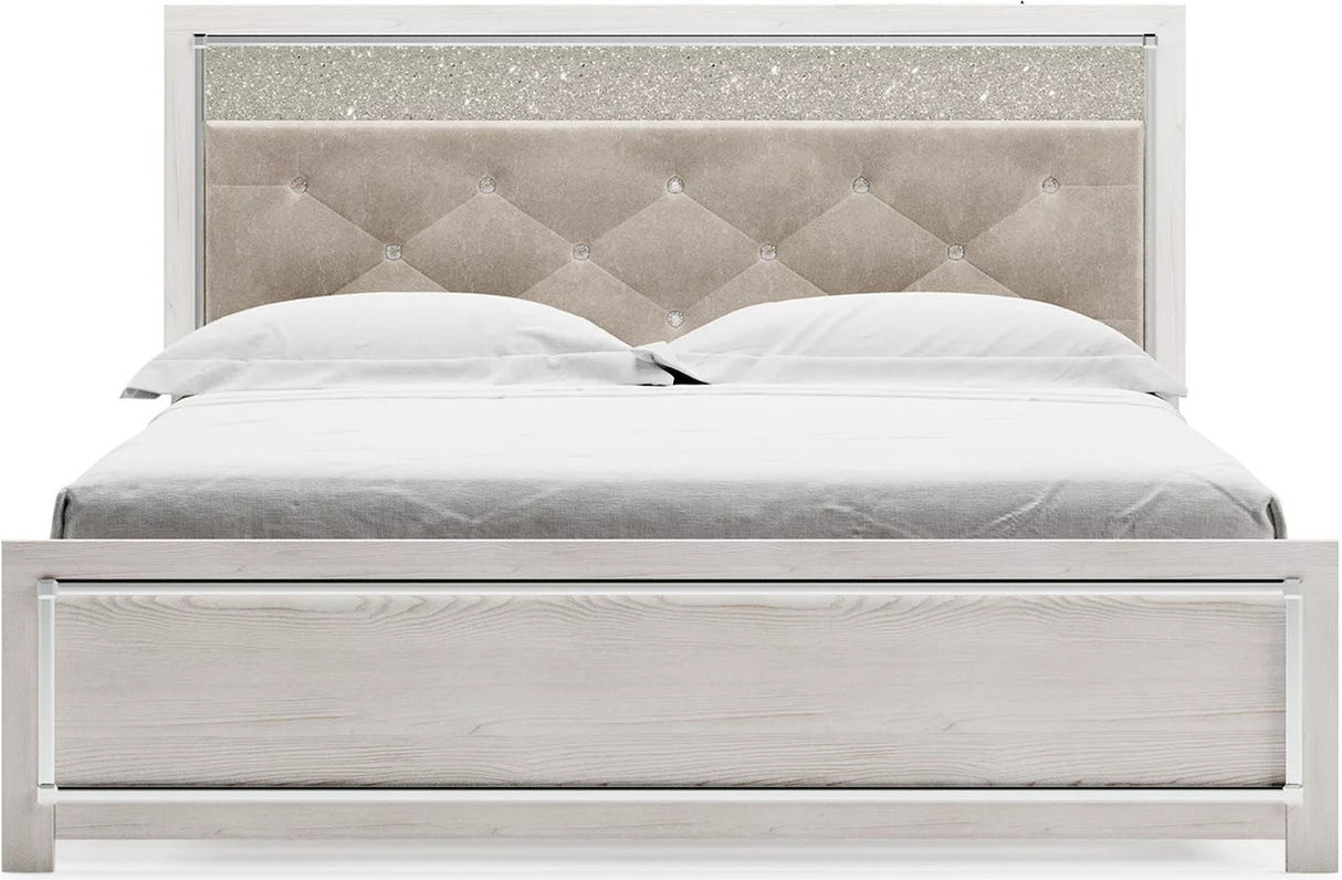 Altyra Panel Bedroom Set In White