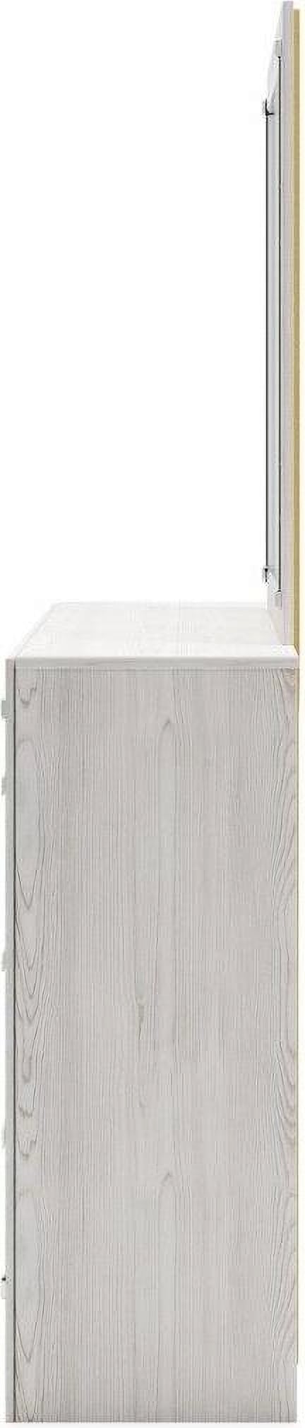 Altyra Panel Bookcase Bedroom Set In White