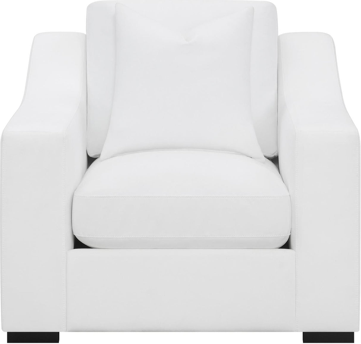 Ashlyn White Upholstered Living Room Set