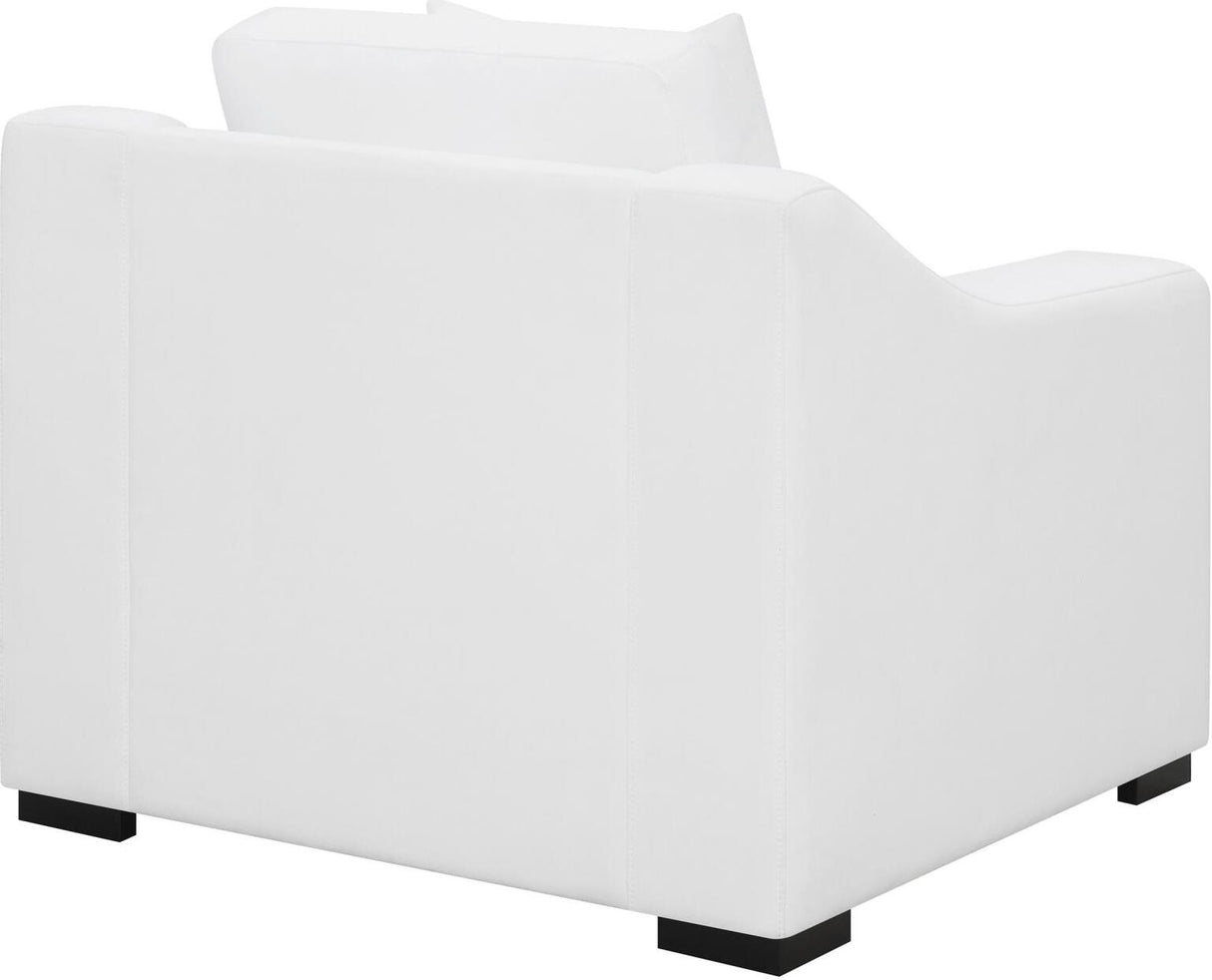Ashlyn White Upholstered Living Room Set