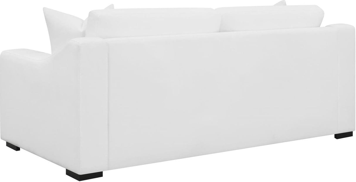 Ashlyn White Upholstered Living Room Set