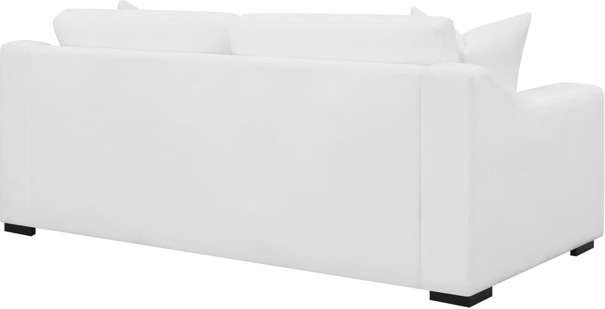 Ashlyn White Upholstered Living Room Set