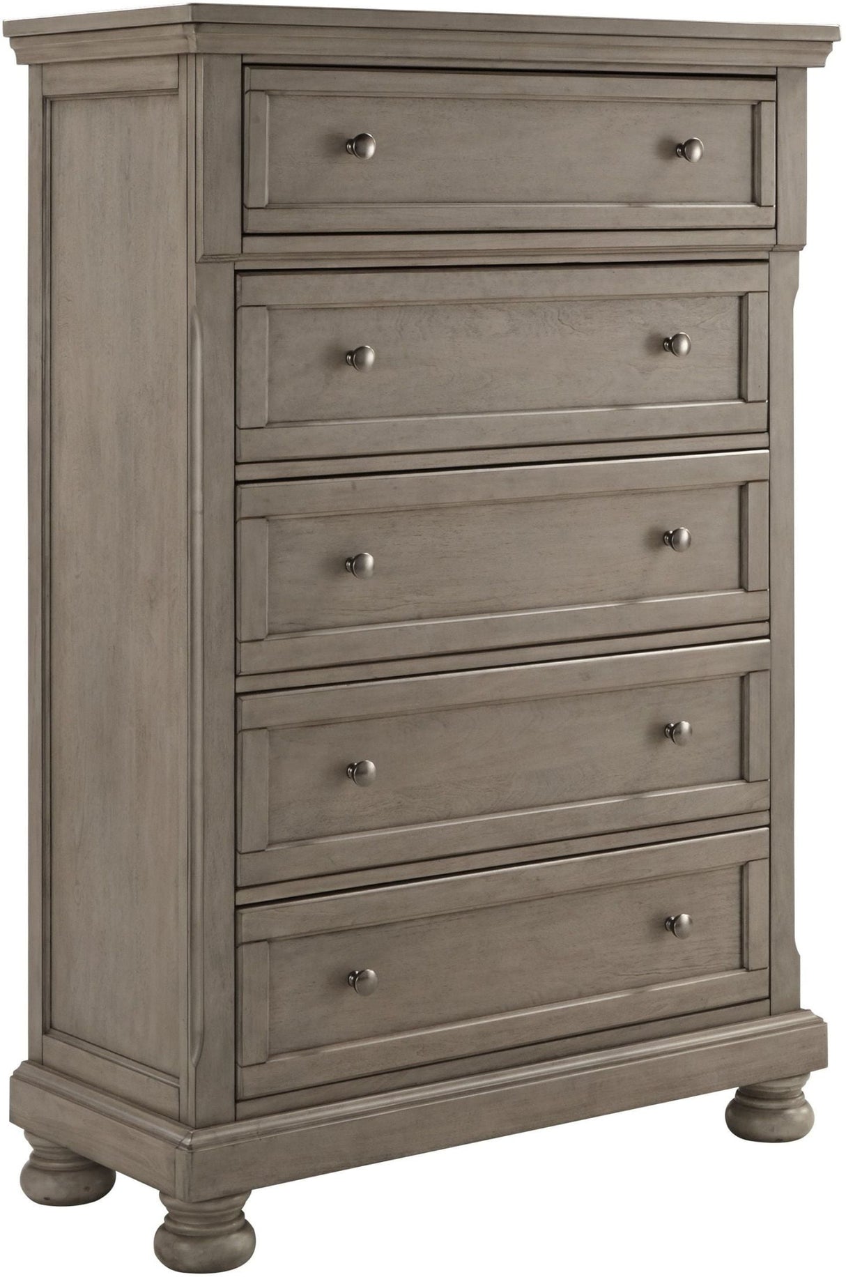 Lettner Light Gray Panel Bedroom Set