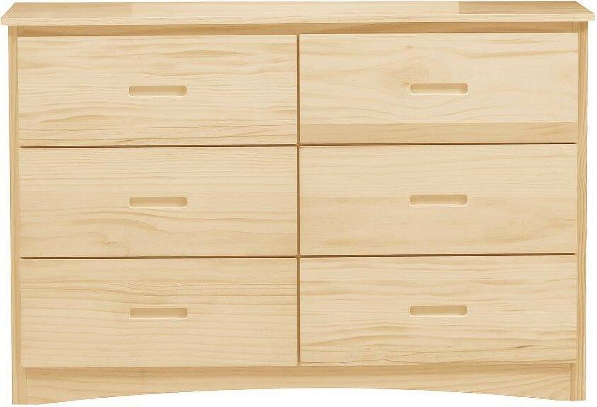 Bartly Natural Pine Youth Bookcase Bedroom Set