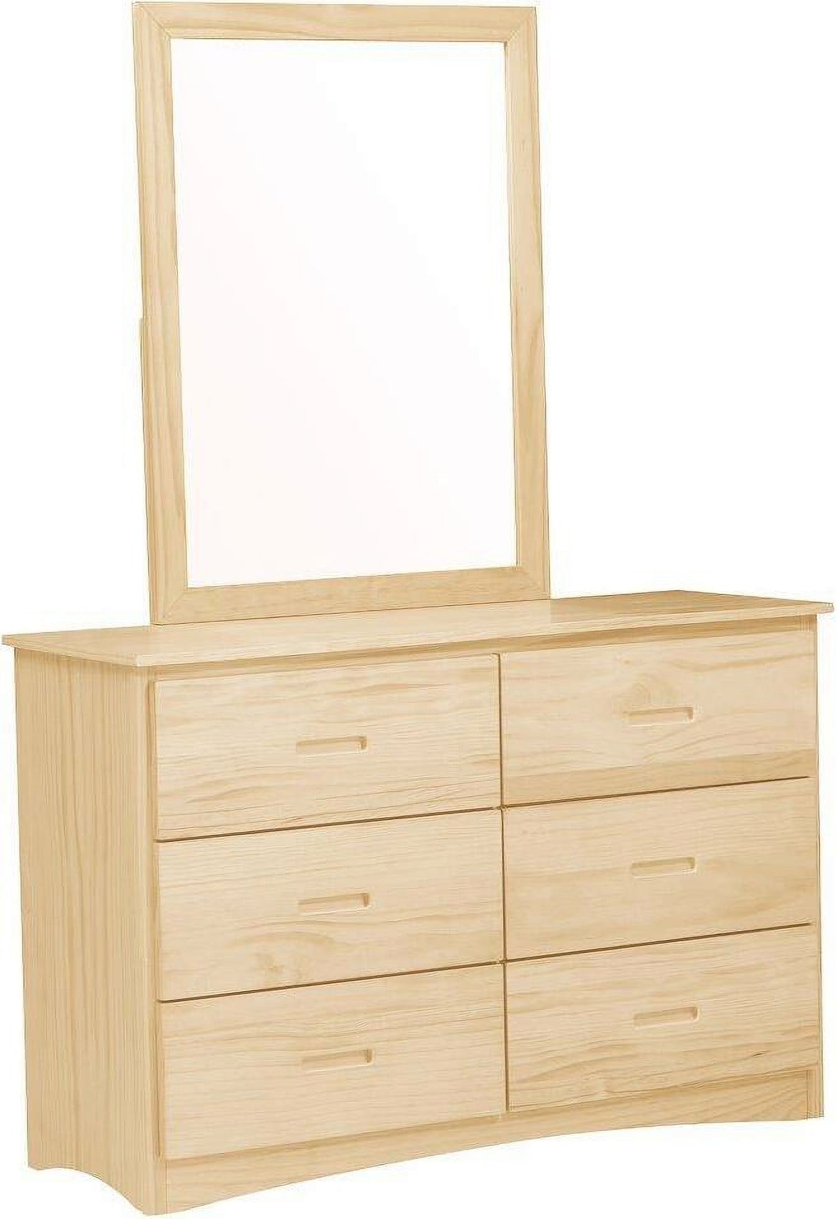 Bartly Natural Pine Youth Bookcase Bedroom Set