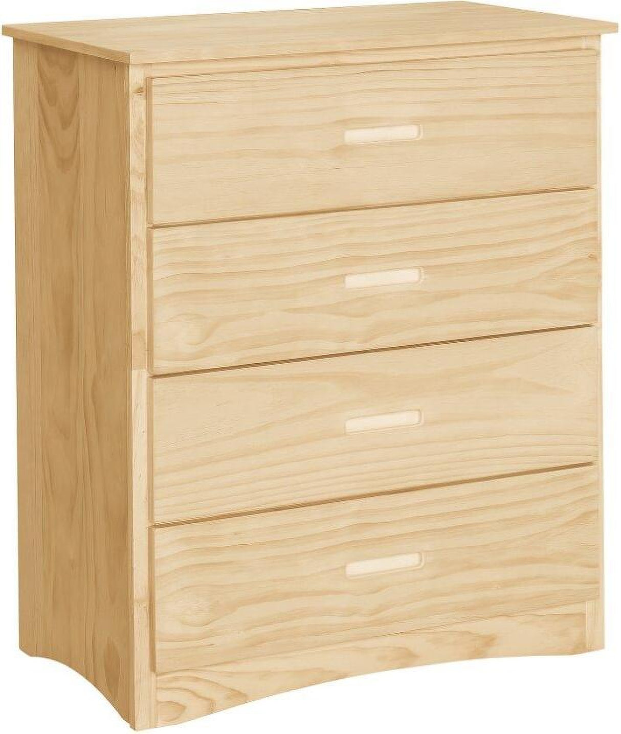 Bartly Natural Pine Youth Bookcase Bedroom Set