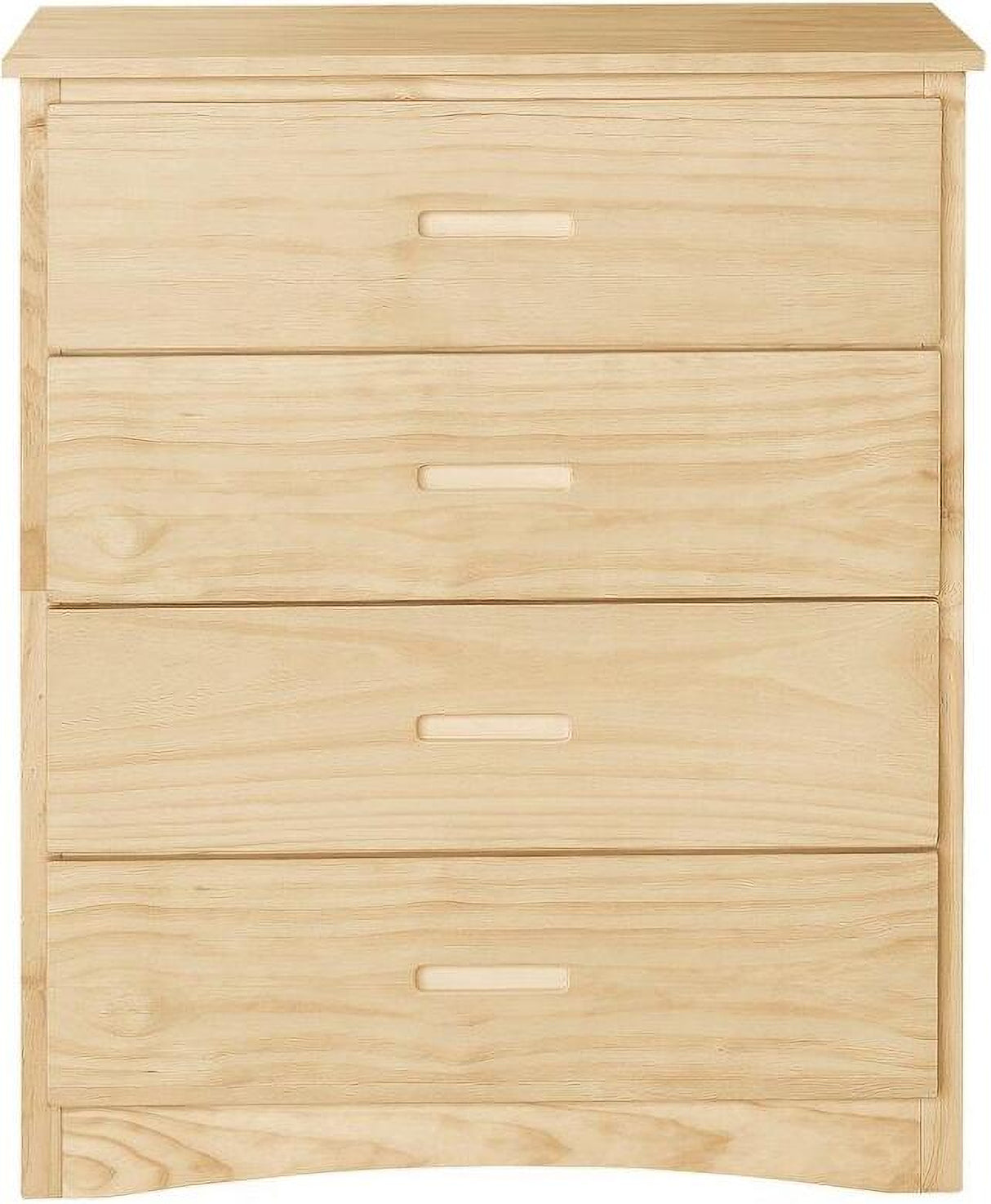 Bartly Natural Pine Youth Bookcase Bedroom Set