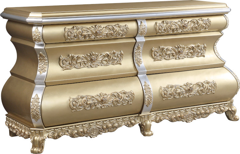 Seville Gold Finish Dresser