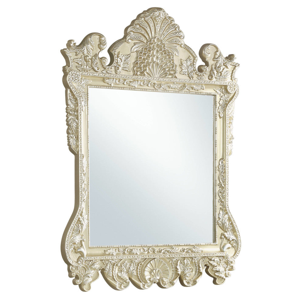 Vatican Champagne Silver Finish Mirror