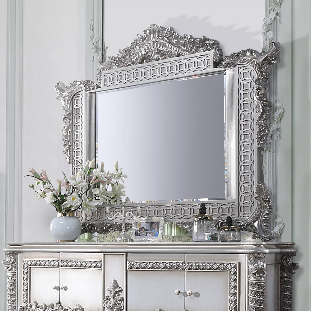 Valkyrie Antique Platinum Finish Mirror