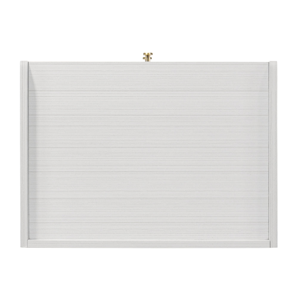 Zeena White Finish Nightstand