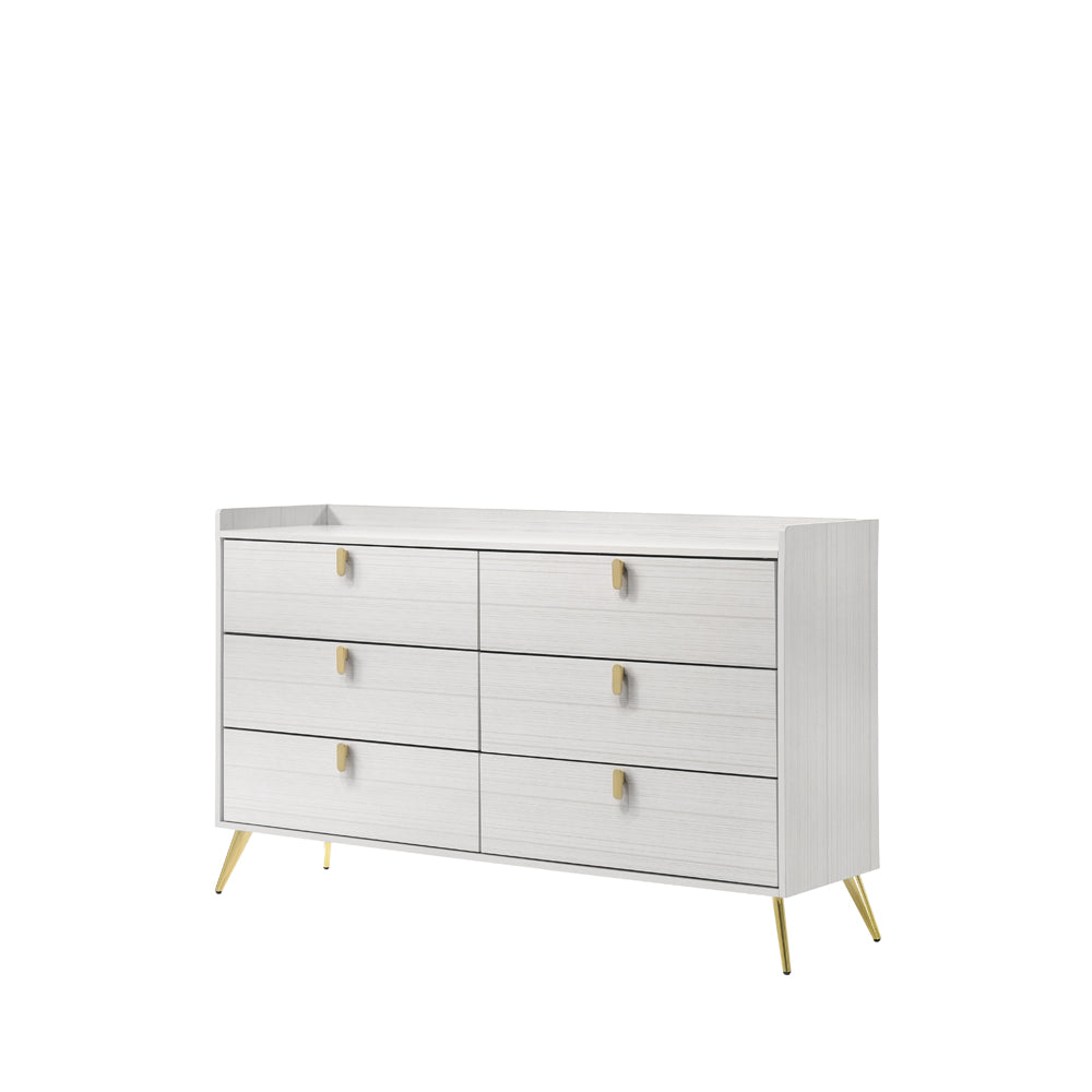 Zeena White Finish Dresser