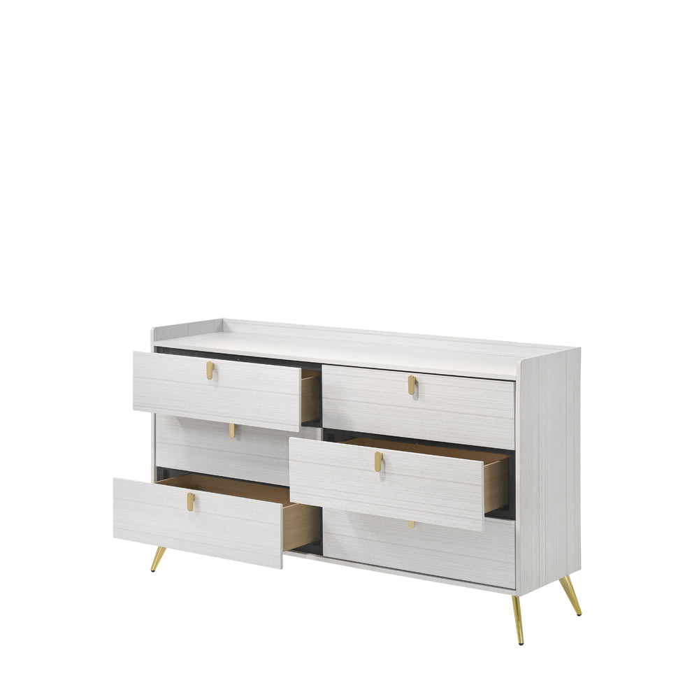 Zeena White Finish Dresser