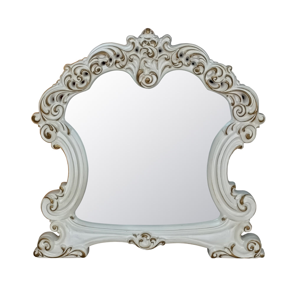 Vendom Antique Pearl Finish Mirror
