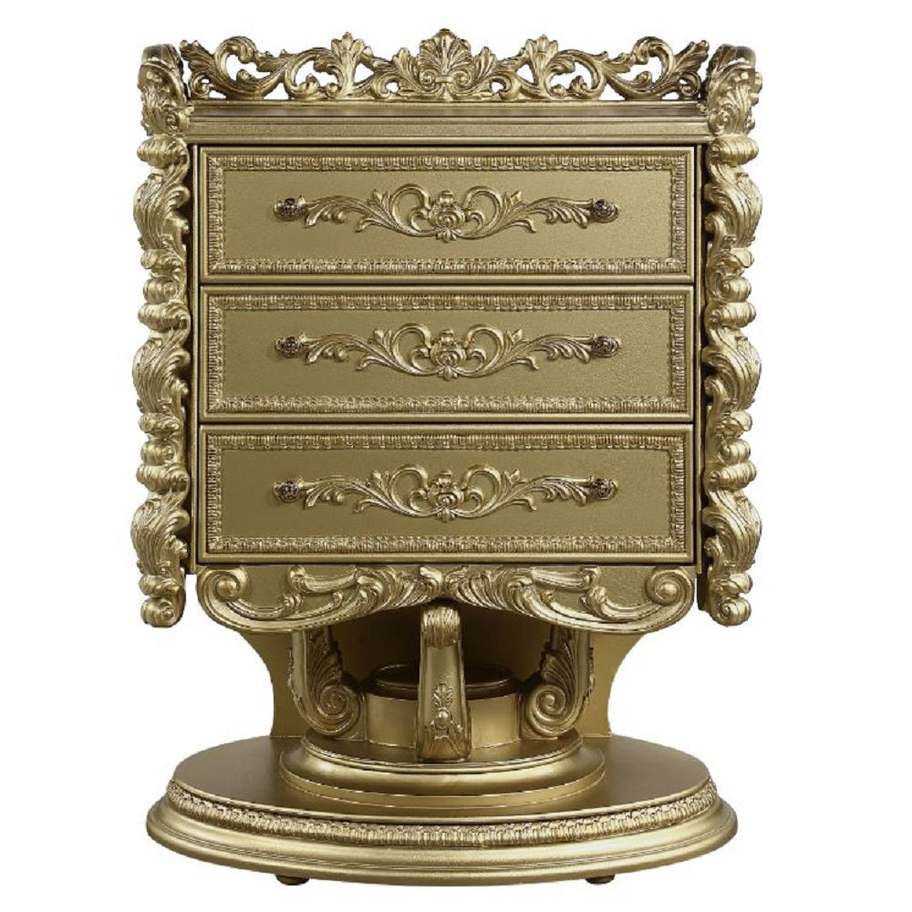 Bernadette Gold Finish Chest