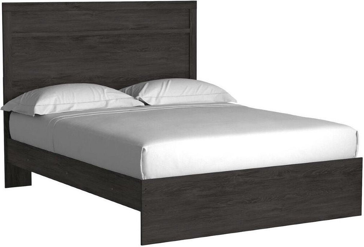 Belachime Black Panel Bedroom Set