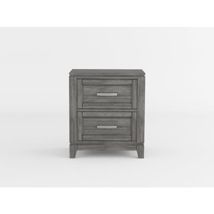 Garretson Gray Night Stand