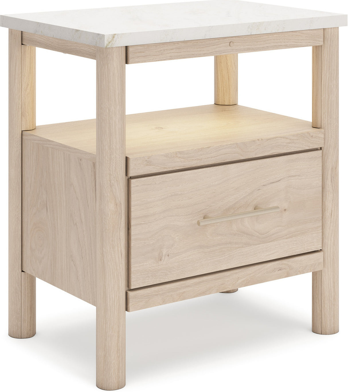 Cadmori Youth Upholstered Panel Bedroom Set In Two-tone