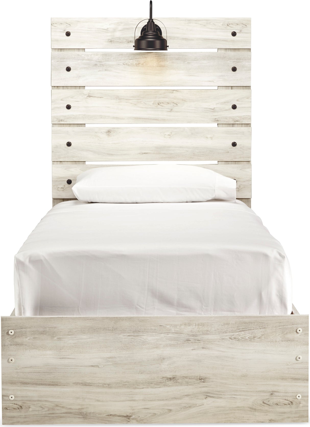 Cambeck Whitewash Youth Panel Bedroom Set