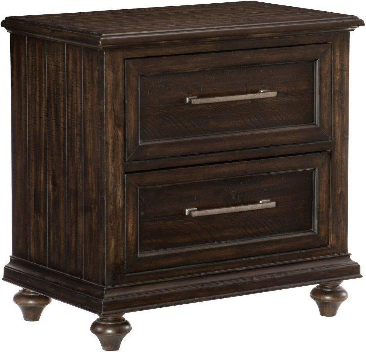 Cardano Driftwood Charcoal Panel Bedroom Set