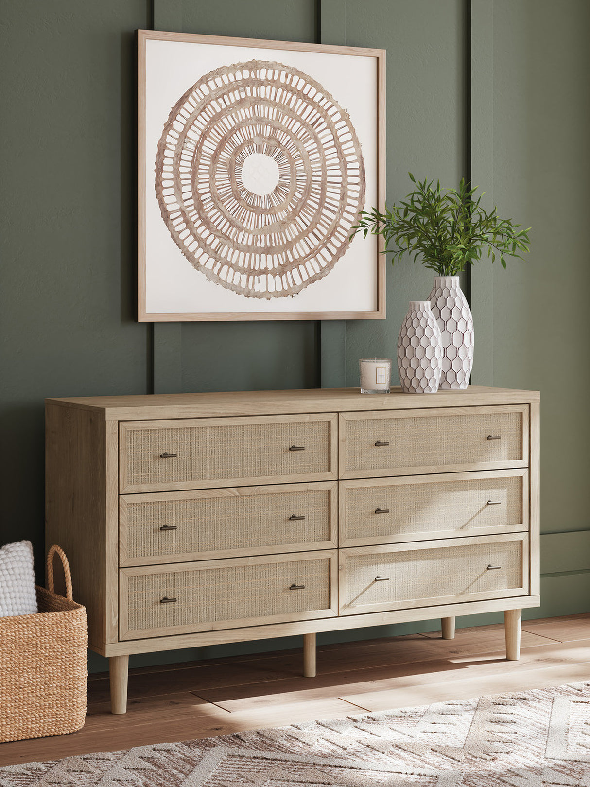 Cielden Panel Bedroom Set In Two-tone