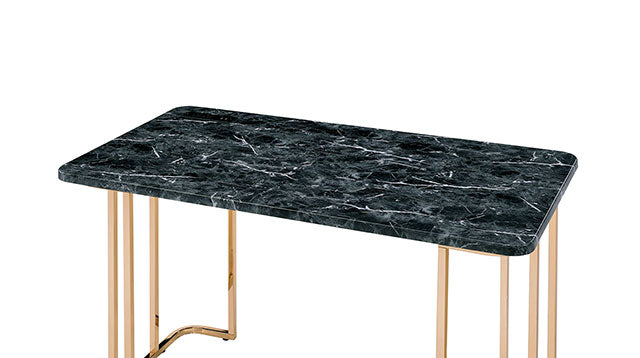 Delphine Gold/Black Desk