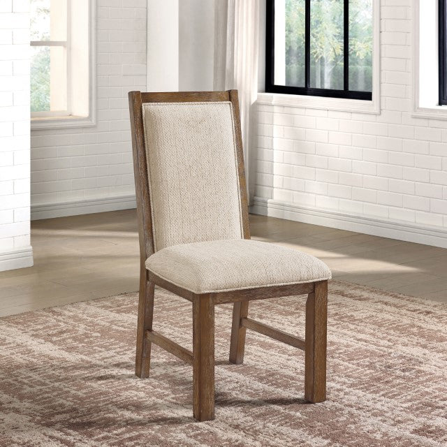 Monclova Rustic Oak/Beige Chair