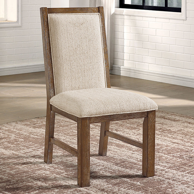 Monclova Rustic Oak/Beige Chair