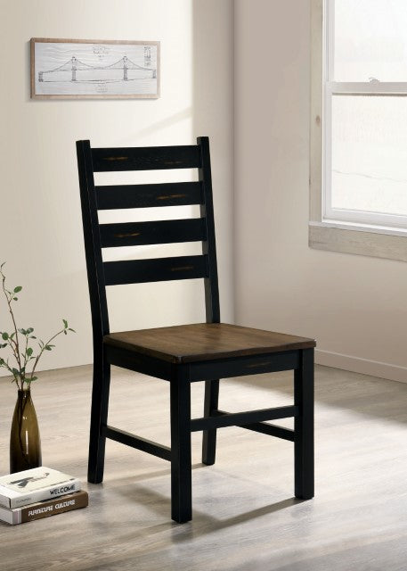 Barbary Black/Dark Oak Chair
