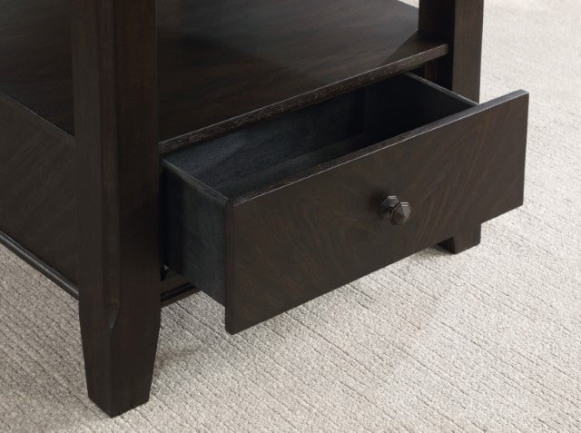 Newforte Espresso/Ivory Dining Table