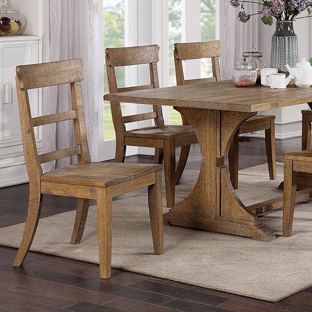 Leonidas Natural Tone Dining Table
