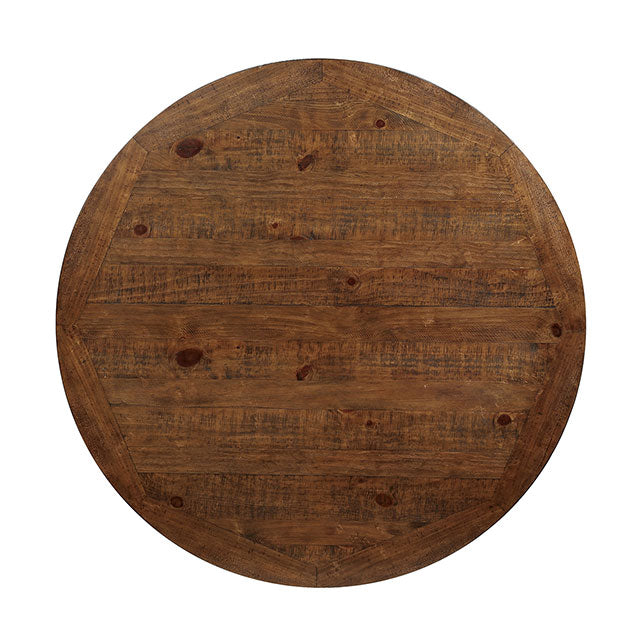 Auletta Distressed White/Gray Dining Table