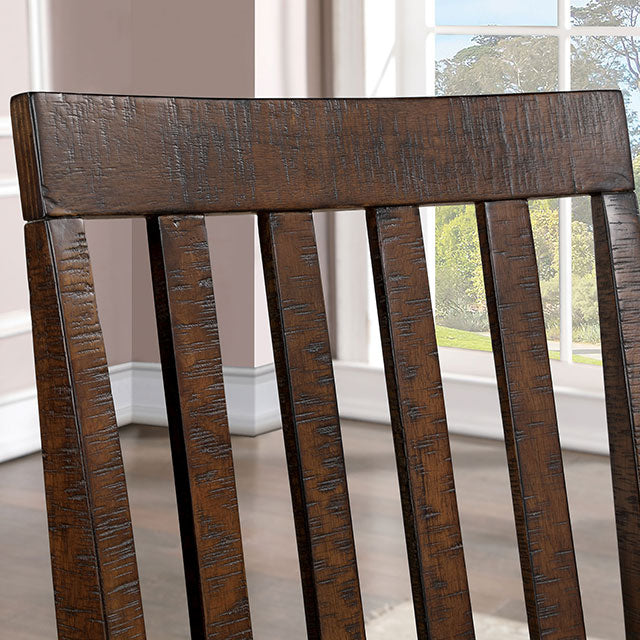 Fredonia Rustic Oak Dining Chair