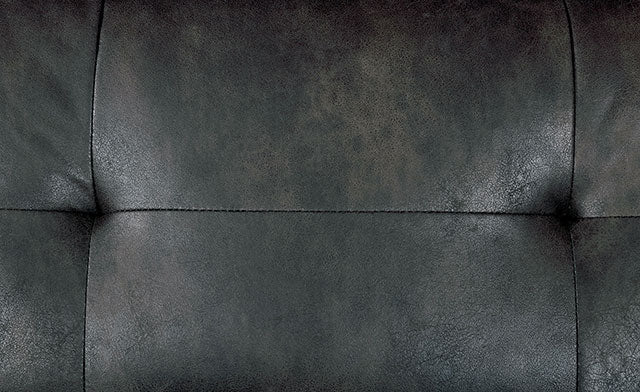 Brooklane Gray/Black Sectional