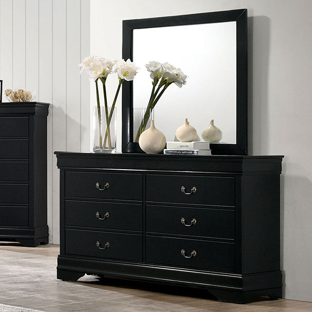 Louis Philippe Black Dresser