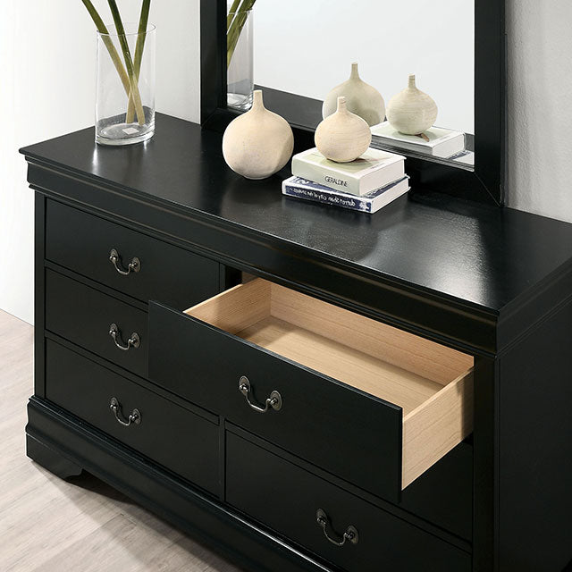 Louis Philippe Black Dresser